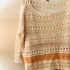 Free People Crocheted Top
